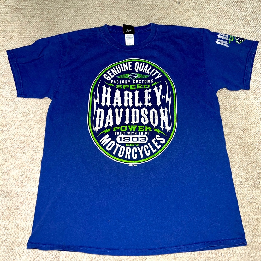 Harley Davidson Baton Rouge Motorcycle shirt
